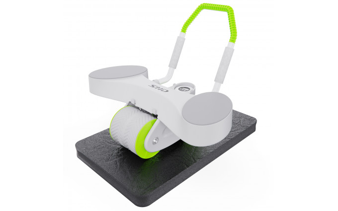 Тренажёр для пресса AB Roller SND-GT зеленый с ковриком 45 х 30 x 3.5 cм
